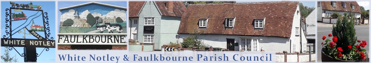White Notley & Faulkbourne Parish Council logo